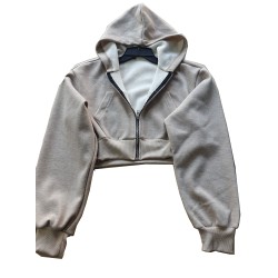 Crop Zip Hoodie